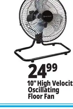 Ocean State Job Lot Penguin 10 High Velocity Desk Fan offer