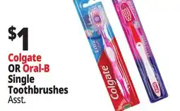 Ocean State Job Lot Colgate Extra Clean Medium Toothbrush offer