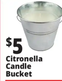 Ocean State Job Lot Citronella Bucket Candle 20oz offer