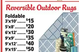 Ocean State Job Lot Reversible Patio Rug offer