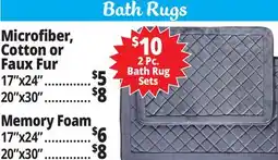 Ocean State Job Lot Bath Rugs offer
