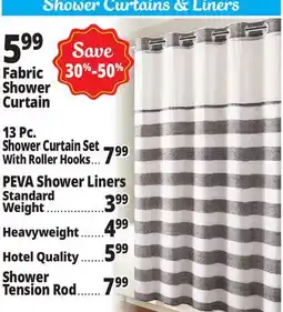 Ocean State Job Lot Shower Curtains & Liners offer