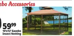 Ocean State Job Lot Insect Netting for Gazebo 10' x 12' offer