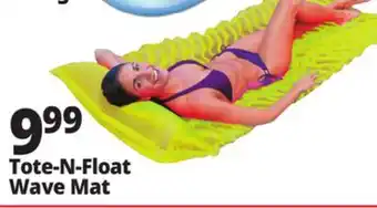 Ocean State Job Lot Intex Tote-n-Float Wave Mat offer