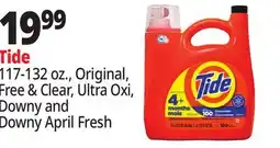 Ocean State Job Lot Tide Free & Gentle Liquid Laundry Detergent 132 oz offer