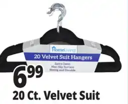 Ocean State Job Lot HomeLiving Velvet Suit Hangers 20 Count offer