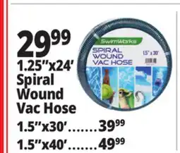 Ocean State Job Lot SwimWorks Spiral Wound Vacuum Hose offer
