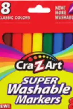 Ocean State Job Lot Cra-Z-Art Washable Markers 8 Piece offer