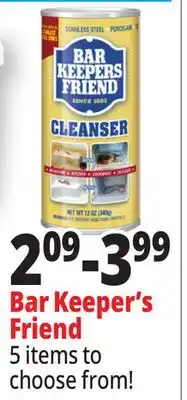 Ocean State Job Lot Bar Keepers Friend Multipurpose Cooktop Cleaner 13 oz offer