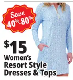 Ocean State Job Lot Women's Resort Style Dresses & Tops offer