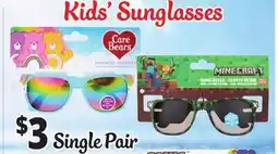 Ocean State Job Lot Kids' Sunglasses offer