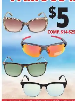 Ocean State Job Lot Sunglasses offer