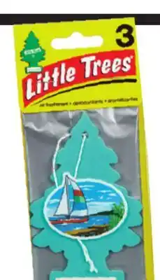 Ocean State Job Lot Little Trees Car Air Freshener 3pk offer