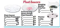 Ocean State Job Lot Vinyl Plant Saucer offer