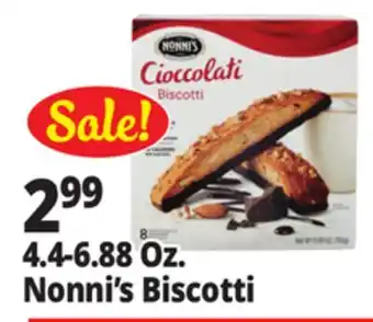 Ocean State Job Lot Nonni's Biscotti offer