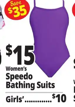 Ocean State Job Lot Women's Speedo Bathing Suits offer