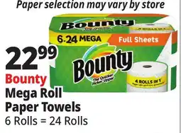 Ocean State Job Lot Bounty Mega Roll Paper Towels offer