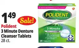 Ocean State Job Lot Polident 3 Minute Denture Cleanser Tablets offer