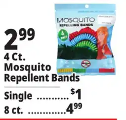 Ocean State Job Lot 4 Ct. Mosquito Repellent Bands offer