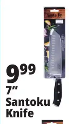 Ocean State Job Lot Santa Fe Professional Grade 7-Inch Santoku Knife offer