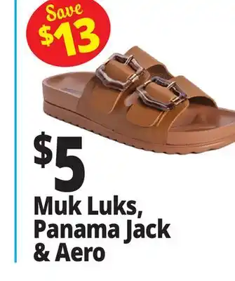 Ocean State Job Lot Muk Luks, Panama Jack & Aero offer