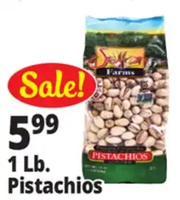 Ocean State Job Lot Setton Dry Roasted & Salted Pistachios 16 oz offer