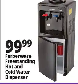 Ocean State Job Lot Farberware Freestanding Hot and Cold Water Dispenser offer