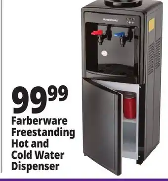 Ocean State Job Lot Farberware Freestanding Hot and Cold Water Dispenser offer