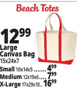 Ocean State Job Lot Beach Totes offer