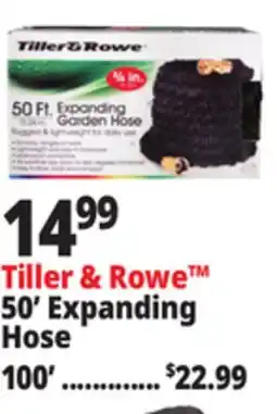 Ocean State Job Lot Tiller & Rowe 50' Expanding Hose offer