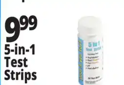 Ocean State Job Lot SwimWorks 5-In-1 Test Strips for Chlorine 50 Count offer
