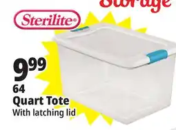 Ocean State Job Lot Sterilite Latch Top Storage Box 64 Qt offer