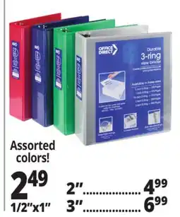 Ocean State Job Lot Binders offer