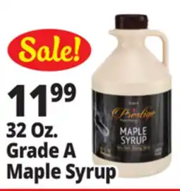 Ocean State Job Lot Grade A Maple Syrup 32 oz offer
