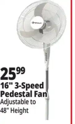 Ocean State Job Lot Penguin Pedestal Fan 16 offer