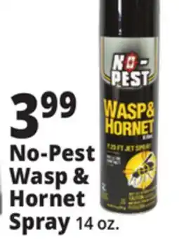 Ocean State Job Lot No-Pest Wasp & Hornet Spray offer