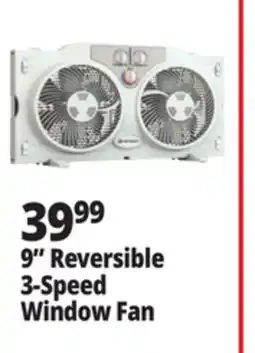 Ocean State Job Lot Penguin 9 Twin Window Fan offer