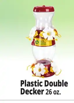 Ocean State Job Lot Perky-Pet Double Decker Hummingbird Feeder offer