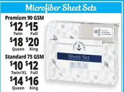 Ocean State Job Lot Microfiber Sheet Sets offer