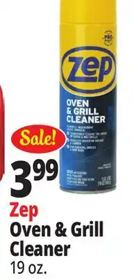 Ocean State Job Lot ZEP Oven & Grill Cleaner 19 oz offer