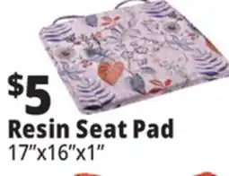 Ocean State Job Lot Outdoor Resin Chair Pads 17 x 16 offer