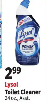 Ocean State Job Lot Lysol Toilet Cleaner offer