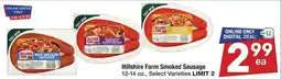 Albertsons Hillshire farm smoked sausage offer