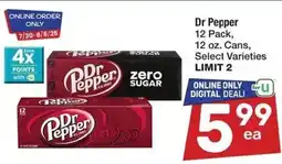 Albertsons Dr Pepper offer
