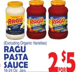Bravo Supermarkets RAGU PASTA SAUCE offer