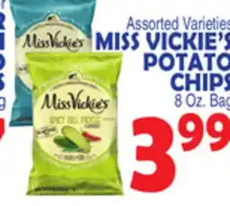 Bravo Supermarkets MISS VICKIE'S POTATO CHIPS offer