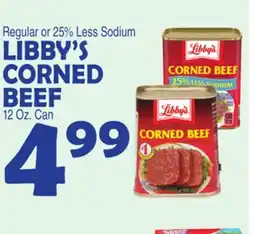 Bravo Supermarkets LIBBY'S CORNED BEEF offer