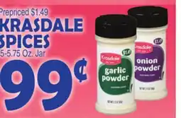 Bravo Supermarkets KRASDALE SPICES offer