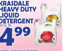 Bravo Supermarkets KRASDALE HEAVY DUTY LIQUID DETERGENT offer