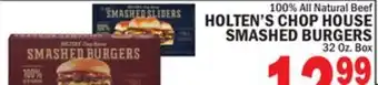 Bravo Supermarkets HOLTEN'S CHOP HOUSE SMASHED BURGERS offer